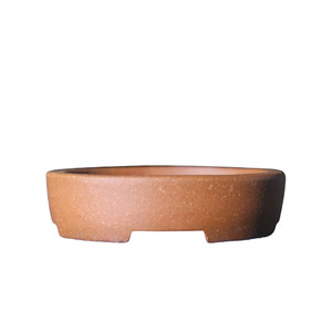 Maceta Ovalada para Bonsái, Hecha a Mano con Arcilla Púrpura, Extra Pequeña, para Escritorio - Product Image 5