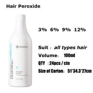 नाई पेरोक्साइड बाल रंग डेवलपर ऑक्सीडेंट जलन-बालों के लिए मुक्त ऑक्सीजन क्रीम - Product Image 5