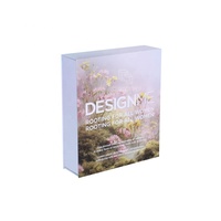 Kit de soins capillaires écologique et recyclable personnalisé, boîte cadeau rigide de style livre avec couvercle à rabat, insert en pulpe, laminage mat, cadeau de luxe