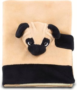 Lindos juguetes de peluche de animales de peluche-Diario escolar A5 único con encuadernación en espiral Bloc de escritura personal para niños - Product Image 1