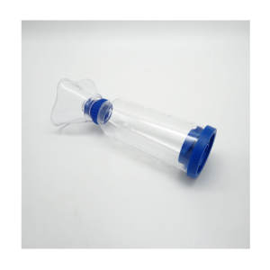 <span class=keywords><strong>Chambre</strong></span> <span class=keywords><strong>d</strong></span>'<span class=keywords><strong>inhalation</strong></span> jetable pour enfants, en PVC de qualité médicale, <span class=keywords><strong>avec</strong></span> valve, pour inhalateur pédiatrique, pour l'asthme, 220 ml - Product Image 1