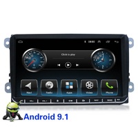 Autoradio Android 2din 9 pouces avec GPS pour VW Skoda Golf 5 Golf 6 Polo Passat B5 B6 Jetta Seat