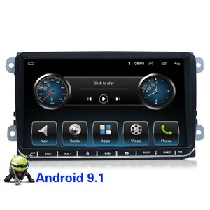 Đài Phát Thanh Xe Hơi 2DIN Android 9 Inch Định Vị <span class=keywords><strong>GPS</strong></span> Cho Xe Hơi Vw Skoda Golf 5 Golf <span class=keywords><strong>6</strong></span> Polo Passat B5 B6 Jetta Đài Phát Thanh Ô Tô Chỗ Ngồi - Product Image 2