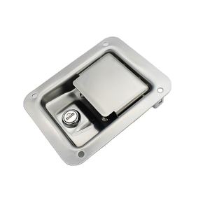 恒盛MS866-5不锈钢/碳钢房车锁丁字锁三门多点平板锁黑色带钥匙 - Product Image 2