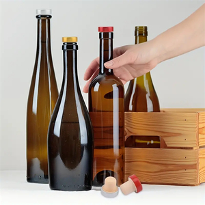 Chai thủy tinh Nhà cung cấp rõ ràng <span class=keywords><strong>275ml</strong></span> 300ml 500ml rượu Whisky Brandy Tequila Gin Tequila chai với nắp nhựa - Product Image 6