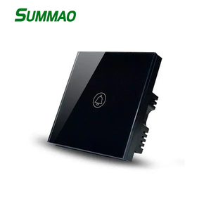 <span class=keywords><strong>Sonnette</strong></span> de porte intelligente Summao avec écran tactile en cristal, panneau en verre trempé, interrupteur de <span class=keywords><strong>sonnette</strong></span> pour maison intelligente - Product Image 1