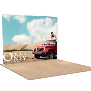 Tùy Chỉnh 8ft Backdrop Biểu Ngữ Đứng Nhôm Khung Hợp Kim In Căng Thẳng Vải Backdrop + Tùy Chỉnh Đồ Họa - Product Image 3
