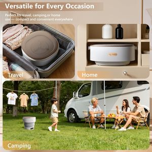 <span class=keywords><strong>Mini</strong></span> Lavadora Portátil Plegable <span class=keywords><strong>de</strong></span> Plástico con Carga Superior <span class=keywords><strong>de</strong></span> 13L y <span class=keywords><strong>Centrifugadora</strong></span> para <span class=keywords><strong>Ropa</strong></span> <span class=keywords><strong>de</strong></span> Bebé, <span class=keywords><strong>Ropa</strong></span> Interior y Calcetines - Product Image 3