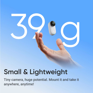 Insta360 Go 3s, Cámara Diminuta 4k con Microsd, Resistente al Agua Ip68, Portátil, Manos Libres, Pov y Estabilización, Cámara Deportiva - Product Image 2