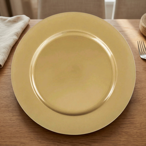Assiette de Présentation Écologique en Métal Poli avec Finition Argentée, Diamètre 7 Pouces, Design Luxe et Élégant pour Événements de Mariage - I H C - Product Image 4
