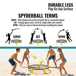 Mini équipe de plein air attraper sport jouet en gros en plastique plage volley-ball Spike <span class=keywords><strong>balle</strong></span> jeu ensemble pelouse équipement de Fitness - Product Image 6