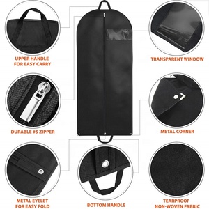 Copriabiti da Viaggio Pieghevole in Tessuto Non Tessuto di Alta Qualità con Logo Personalizzato, Antipolvere - Product Image 3