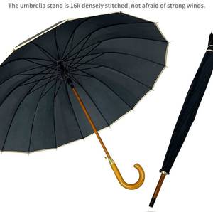 Ovida Chất lượng cao 16k <span class=keywords><strong>J</strong></span> móc gỗ xử lý sinh thái thân thiện phụ nữ thời trang ô - Product Image 5