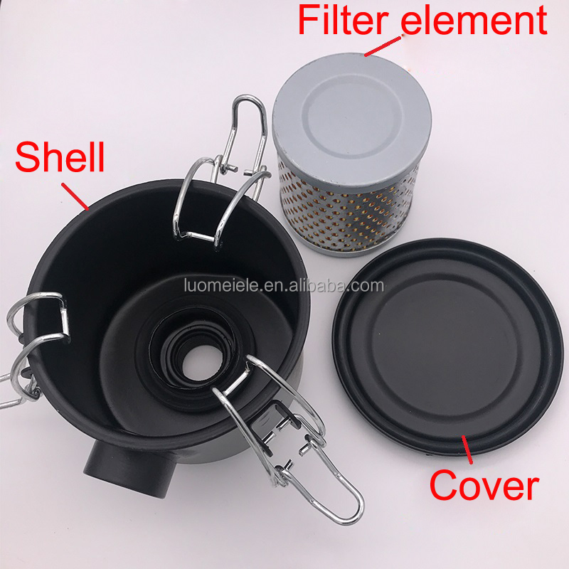 F006 2 Inch High Pressure Air Blower Inlet Filter/Air Filter For Vacuum Pump
