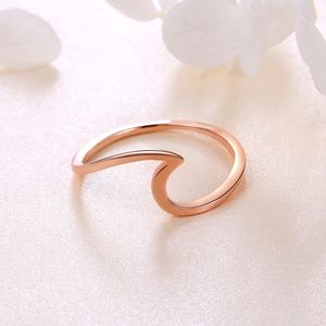 <span class=keywords><strong>Anello</strong></span> a <span class=keywords><strong>Onda</strong></span> in <span class=keywords><strong>Argento</strong></span> Sterling 925 per Donne Design Classico per Matrimonio Fidanzamento Regalo Festa o Anniversario - Product Image 3