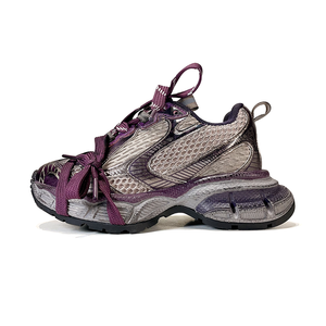 Nouvelles Baskets de Créateur pour Enfants 2024 Tendance avec Conception à Sangles Panneaux en Cuir et Maille Semelle Souple Chaussures Robustes pour Garçons et Filles - Product Image 3