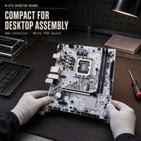 Motherboard Gaming Heavy Duty H610M-E WIFI V20 DDR4 Double Channel SATA untuk 12400 12400F PC Gaming Full Setup Cyber