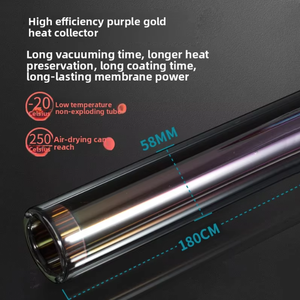 60Lステンレス鋼ソーラー温水ヒーター直接プラグクラスのエネルギー効率屋外自立型コンデンサー家庭用ガレージ - Product Image 6