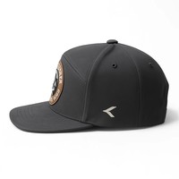 Casquette Snapback 7 Panneaux Personnalisée de Haute Qualité, Casquette de Baseball Tendance en Suédine Réglable avec Broderie Léopard Sergé pour Hommes et Femmes