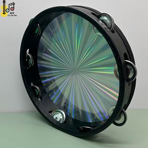 2024 vente chaude 10 pouces unique mariage Ktv fête faveur réfléchissant Laser radiant <span class=keywords><strong>tambourin</strong></span> simple rangée pour adultes Concert <span class=keywords><strong>tambourin</strong></span> - Product Image 6