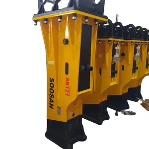 液压破碎器SB 121箱式红色型号适用于25-30吨优质挖掘机，用于铝拆除活动