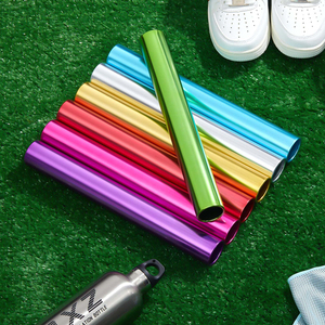 Équipement d'athlétisme Peinture Track Filed Race Running Relay Bâton en alliage d'aluminium - Product Image 2