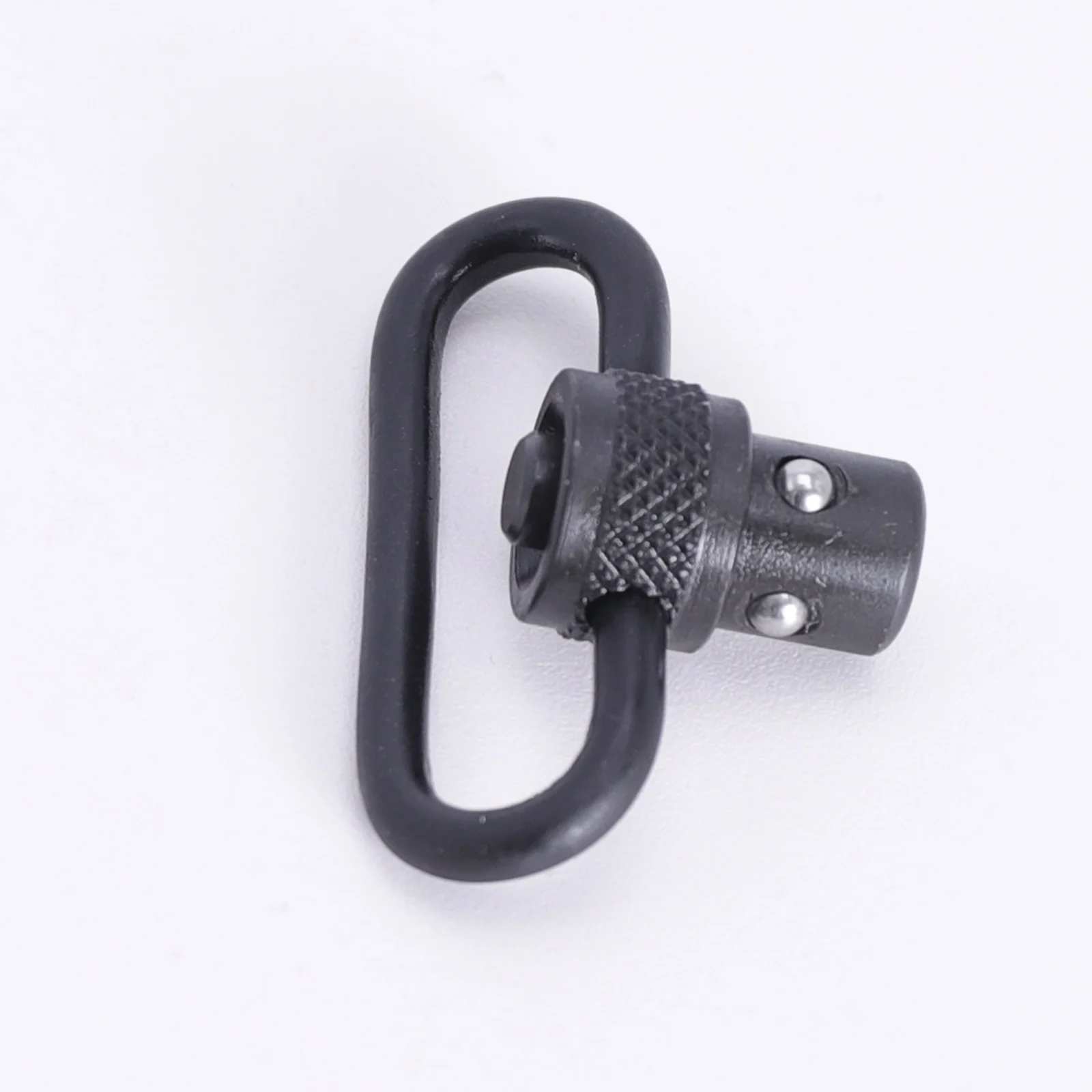 Aplus 1.25 Inch Phosphating grey Quick Release Detachable Sling Swivel with QD Push Button for rifle sling