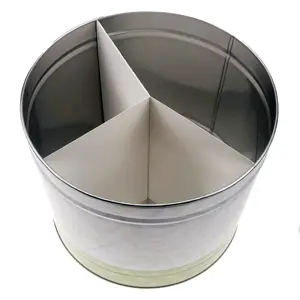 2 ליטר פופקורן פח דלי Y בצורת 3 טעם פופקורן נייר חוצצים