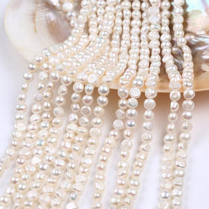 Perlas de Agua Dulce Barrocas de Doble Cara de 7-8 mm, Orificio Lateral Ligero, Semiterminadas, Sueltas, al por Mayor, Acuicultura, Semiterminadas - Product Image 2