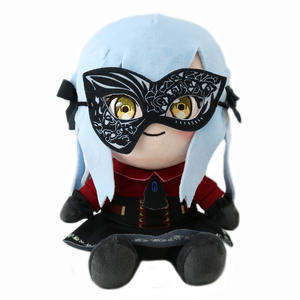Juguete de peluche Gsc Bang Dream Masked Ball sentado 23cm muñeca de algodón Kawaii Ave Mujica Mutsumi Wakaba lindo muñeco de peluche suave regalo de dibujos animados - Product Image 6