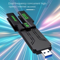 Nueva tarjeta de red inalámbrica AX900 WiFi6 de doble banda con Bluetooth 5,4 Receptor de computadora dos en uno sin unidad Audio Video