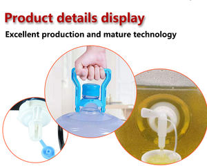 Emmer Kraan Polyethyleen Plastic Afgifte Kraan Din 61Mm Zelfontluchtende Trommel Kraan - Product Image 2