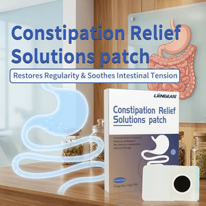 Parches totalmente naturales para el alivio del estreñimiento e hidratación intestinal, parches certificados para la salud intestinal. - Product Image 1