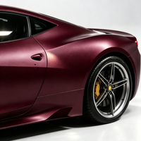 Film de protection de voiture en TPU rouge bordeaux auto-réparant, autocollants de changement de couleur de véhicule en cristal, autocollants PPF pour voiture 1,52*15M