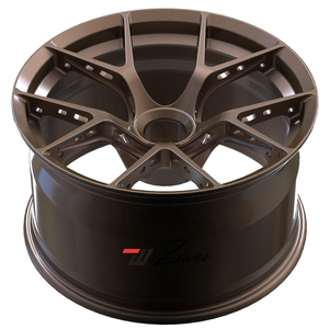 Ruedas de coche de carreras de aleaciones ligeras forjadas ZW 6061 para Porsche <span class=keywords><strong>911</strong></span> 992 997 Gt2 Gt3 18 19 20 21 pulgadas llantas cóncavas - Product Image 2