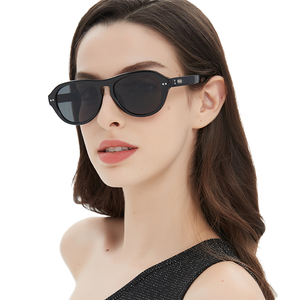 แว่นกันแดด Duchi สไตล์ยุโรปและอเมริกัน รุ่น Retro Spicy Girl GM ดีไซน์ทรง Toad โอวัลขนาดใหญ่ เลนส์ PC ป้องกัน UV400 ให้ความรู้สึกหรูหรา - Product Image 1