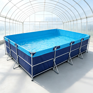 <span class=keywords><strong>Bâche</strong></span> ronde industrielle en PVC pour bassin d'élevage de poissons en intérieur, équipement d'aquaculture biologique et autres équipements pour <span class=keywords><strong>piscine</strong></span> - Product Image 2