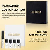 Kit de rehaussement de cils Gollee Style-Led à la kératine, permanente rapide, rehaussement naturel, tiges de rehaussement, pour usage domestique et professionnel, rehaussement de cils semi-permanent coréen