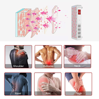 Panel de Terapia de Luz Roja Portátil con Enchufe Estadounidense, 5 Longitudes de Onda, EMS, 12 Modos Inteligentes, Alivio del Dolor, 180W, Certificado CE/FCC, Uso Doméstico y Comercial