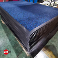 Tapis de bienvenue commercial personnalisé, teint en masse, lavable en machine, pour entrée de porte et usage extérieur