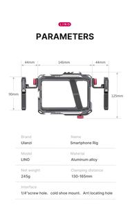 <span class=keywords><strong>Ulanzi</strong></span> Lino Cage de Téléphone pour Vlog Vidéo, Rig pour iPhone 16 15 14 13 12 et Samsung, Poignée de Maintien, <span class=keywords><strong>Stabilisateur</strong></span> pour Vlog Vidéo - Product Image 6
