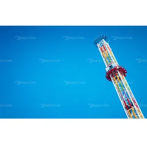 Amusement Park Exciting Theme Flying Drop Tower Rides For Sale