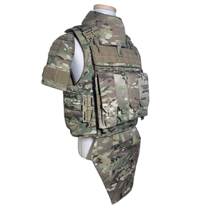 Full Coverage Stab Proof CP Armor Laser <strong>Molle</strong> Combat Tactical Fully Body Protective <strong>Vest</strong> Plate Carrier - Product Image 2