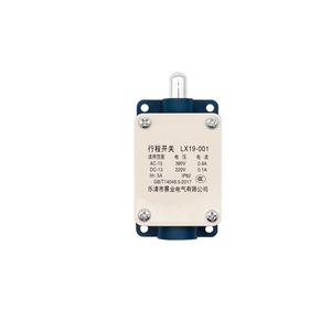 Interrupteur de fin de course Lx19-001 SPDT 380V, contrôle industriel, base en plastique, coque en aluminium - Product Image 2