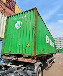 Conteneur sec High Cube 40HQ d'occasion, conteneur étanche homologué CSC pour le transport maritime et le stockage en entrepôt - Product Image 4
