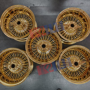 Jantes à rayons 13x7 5x114.3, jantes à rayons dorées pour voitures classiques, jantes à rayons KELUN, jantes à rayons Sopke - Product Image 2