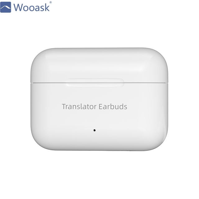 Wooask M6 Factory Price Translator Earbuds Real Time Translator Headphones Instant Voice Translation Earphone for Travel