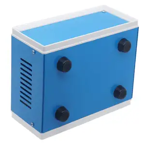 7.9 x 6.5 x 3.5 inch Junction Box Blue Metal Project Box DIY Electric Enclosure Case Preventive Case Electrical Box