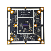 Carte de circuit imprimé de caméra CCTV 533P F37P, lumière chaude, vidéo ou infrarouge LED, firmware en option, 1080P Full HD, 2MP