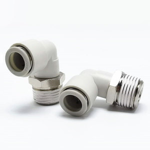 Raccord coudé réducteur M5 KQ2L040608101216, pièces pneumatiques, fabrication japonaise - Product Image 3
